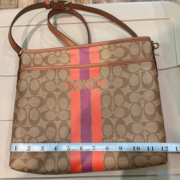 Coach Handbags - Coach EUC pebble leather crossbody purse.